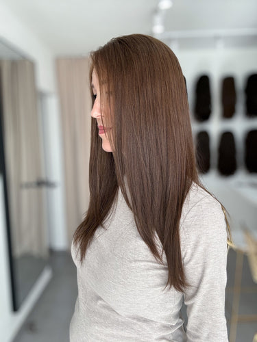 Lacetop-Perücke Liva | Samt | Größe M | 60cm Länge